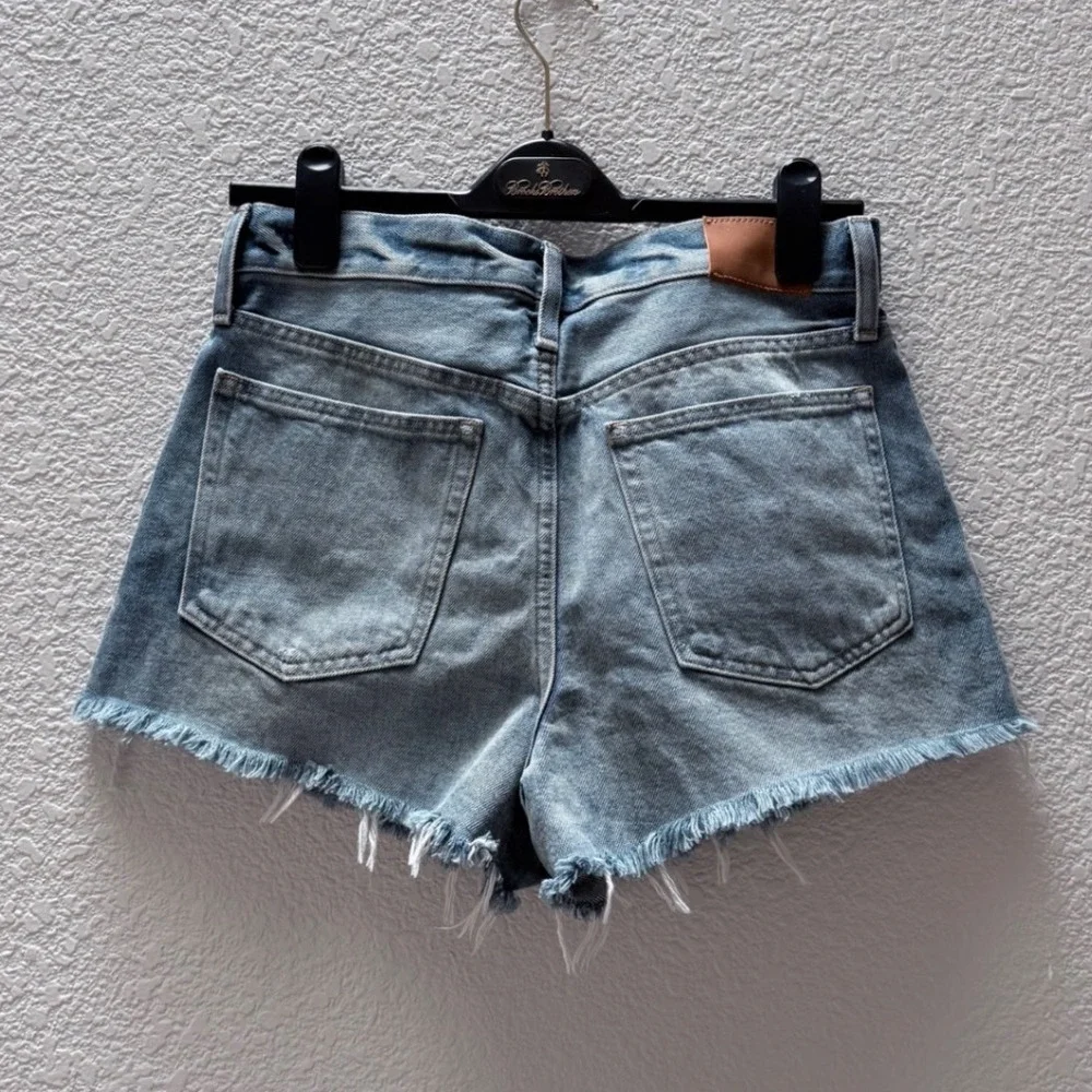 NWT J. Crew Sz 27 Relaxed denim short in Baxter Street Wash $98